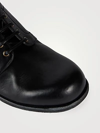 Leather Derby Shoes