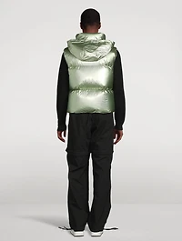Laminated Puffer Vest