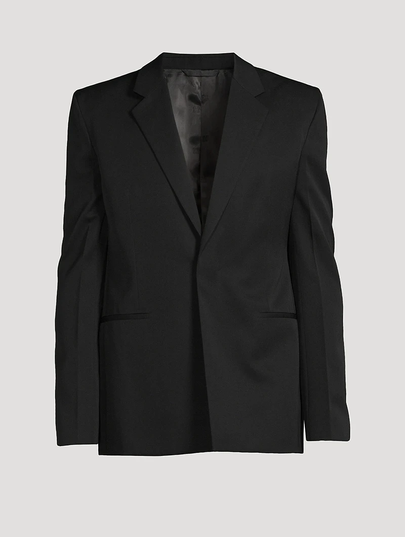 Wool Fitted Jacket