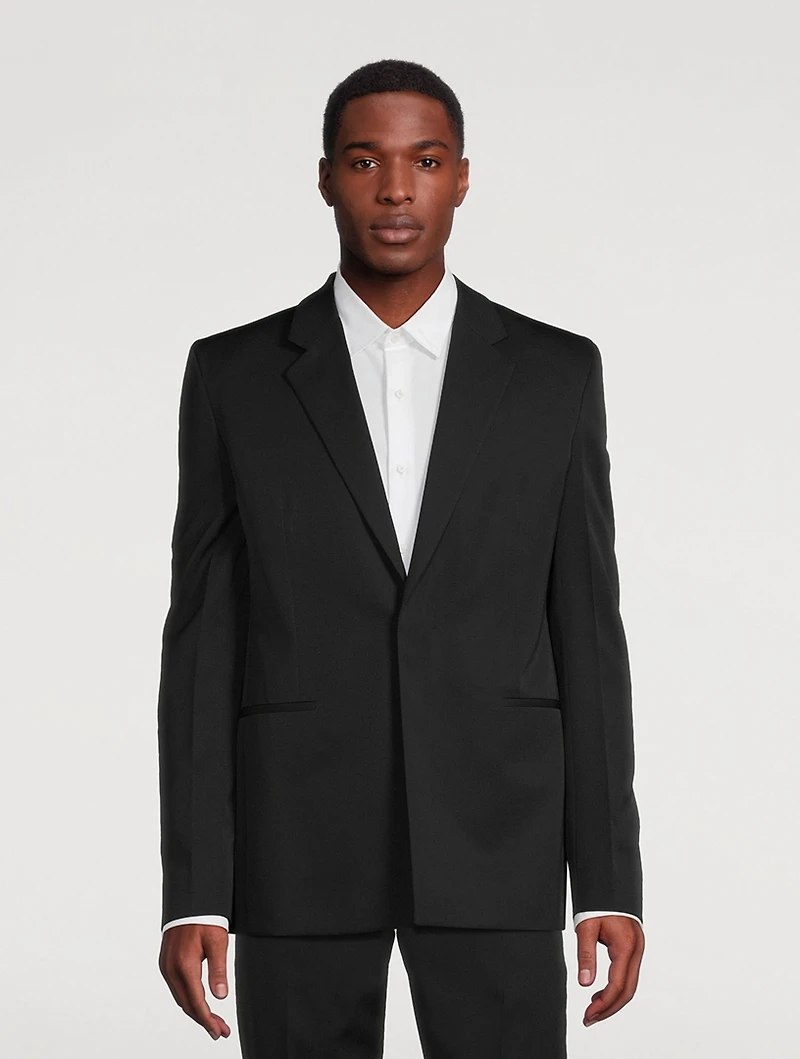 Wool Fitted Jacket