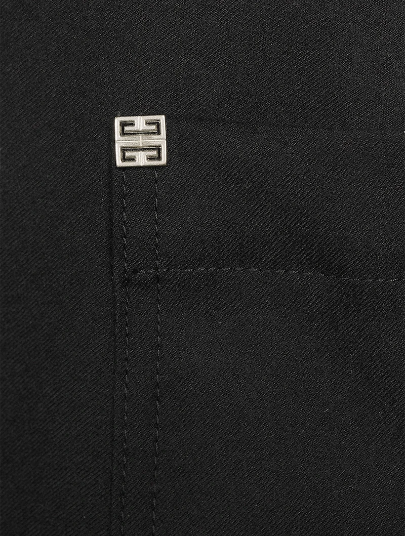 Wool Two-in-One Detachable Pants With Suspenders