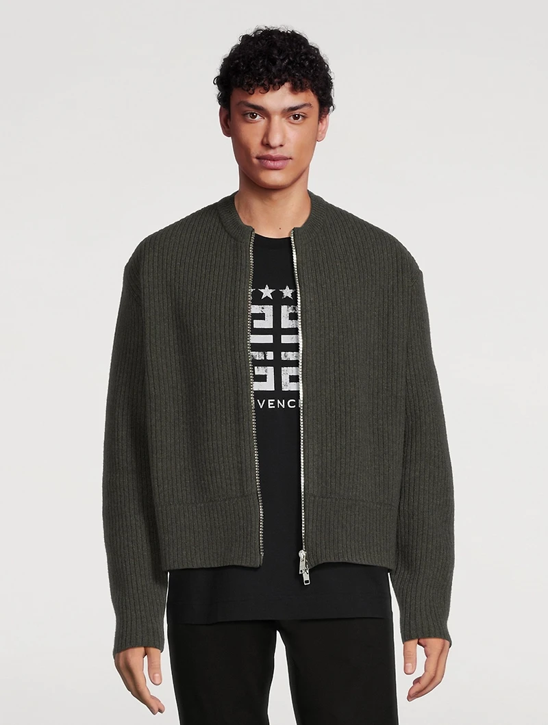 Wool Oversized Cardigan