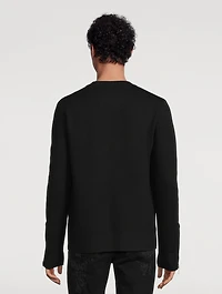 Felted Merino Crewneck Sweater