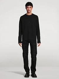 Felted Merino Crewneck Sweater