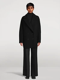 Atis Double-Breasted Wool And Cashmere Coat