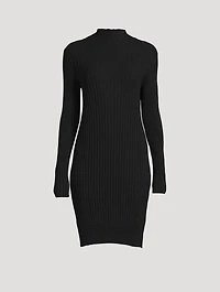 Diolette Silk Knit Mini Dress