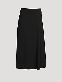 Flores Scuba Midi Skirt