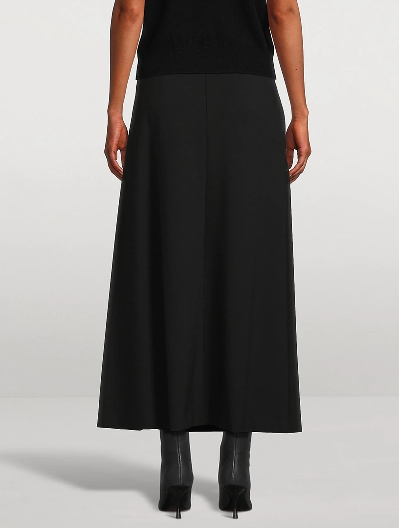 Flores Scuba Midi Skirt