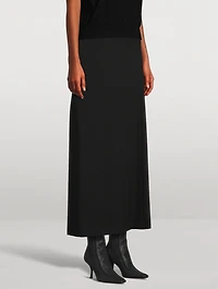 Flores Scuba Midi Skirt