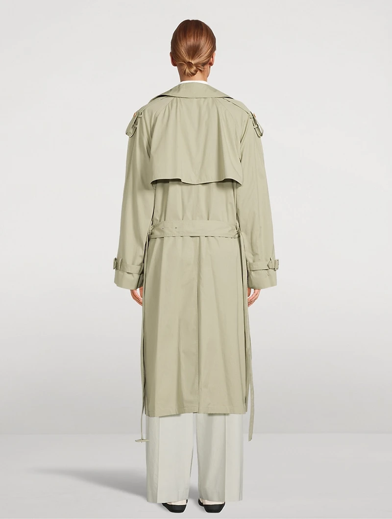 June Double-Breasted Trench Coat