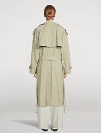 June Double-Breasted Trench Coat