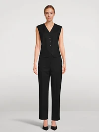 Vesta Slim Wool Trousers