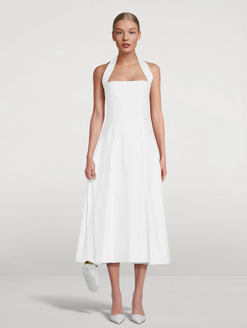 The Lalita Halter Midi Dress