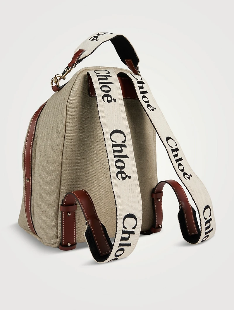 Woody Linen Backpack