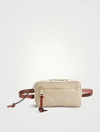 Woody Linen Belt Bag