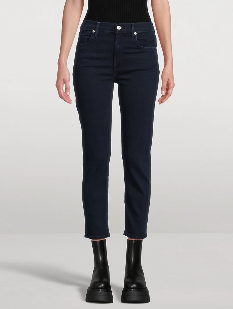 Isola Cropped Straight Jeans
