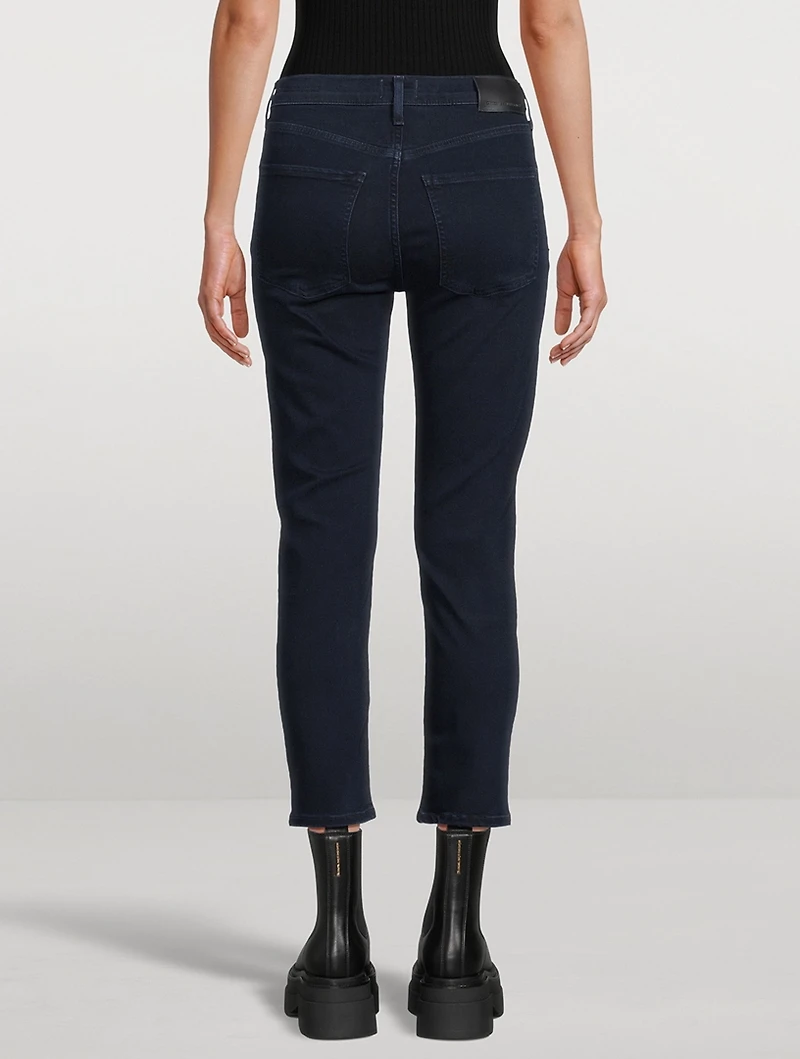 Isola Cropped Straight Jeans