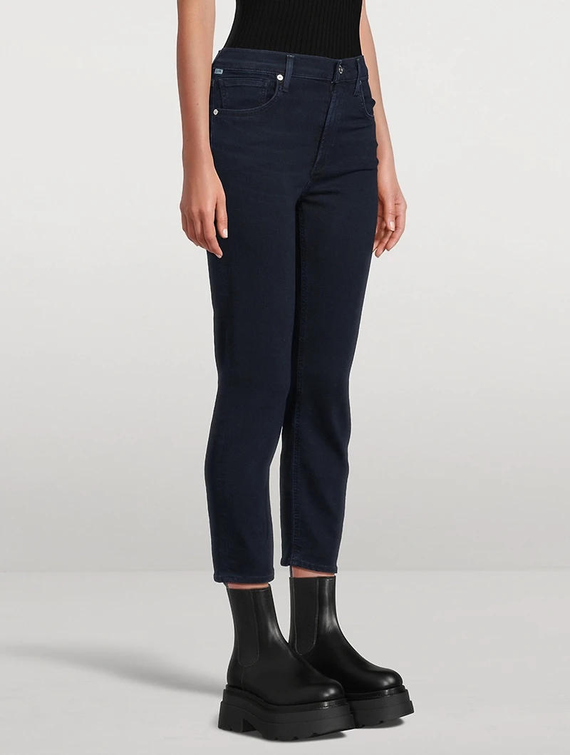 Isola Cropped Straight Jeans