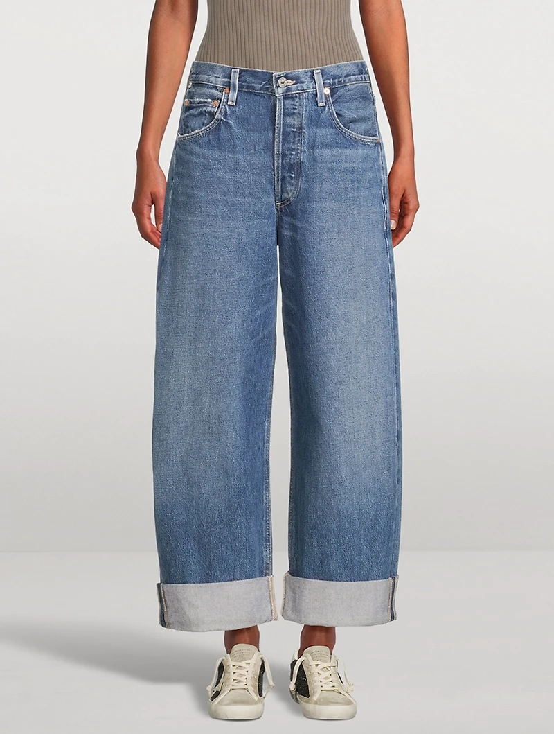 Ayla Baggy Cuffed Jeans