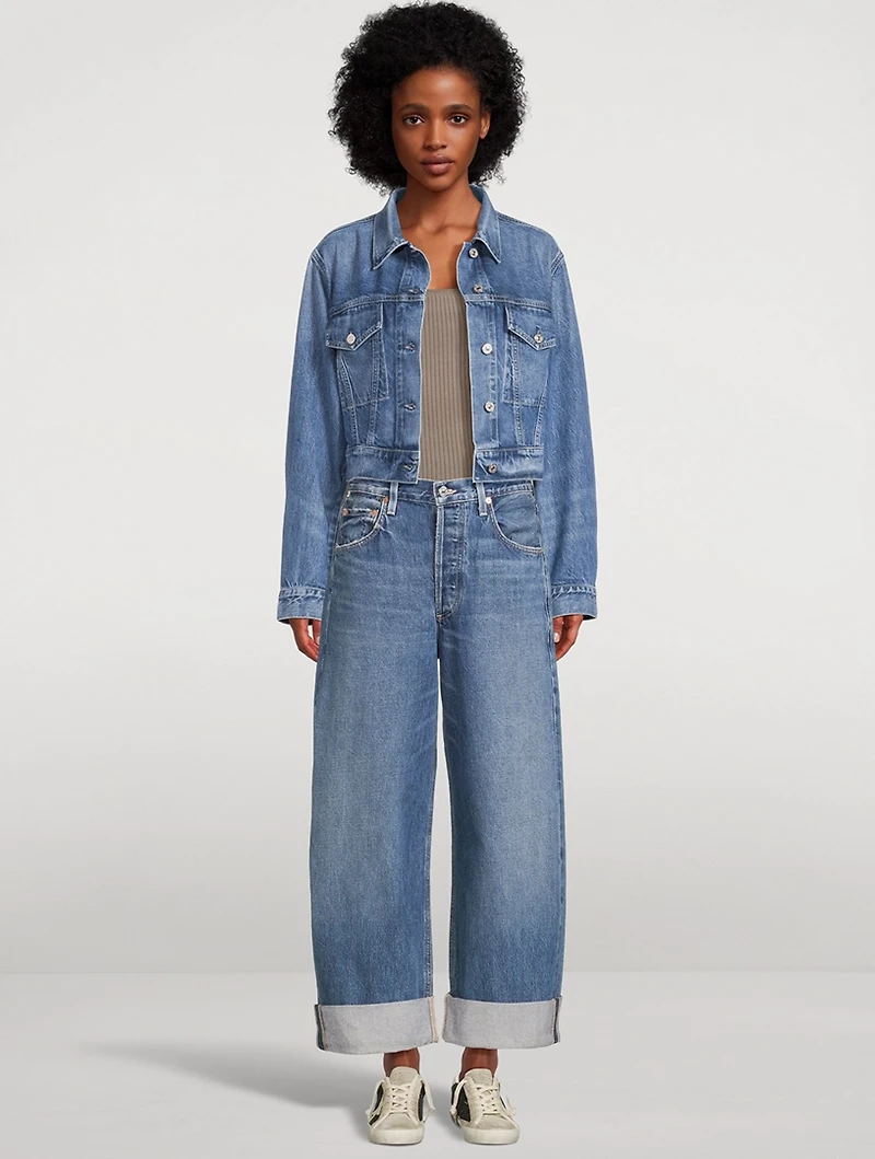Ayla Baggy Cuffed Jeans