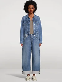 Ayla Baggy Cuffed Jeans