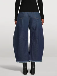Horseshoe Wide-Leg Jeans