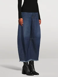 Horseshoe Wide-Leg Jeans