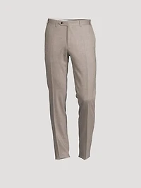 Stretch Wool Flannel Pants