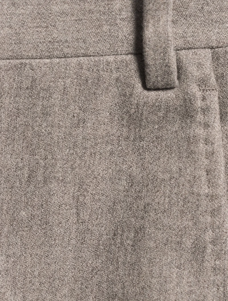 Stretch Wool Flannel Pants