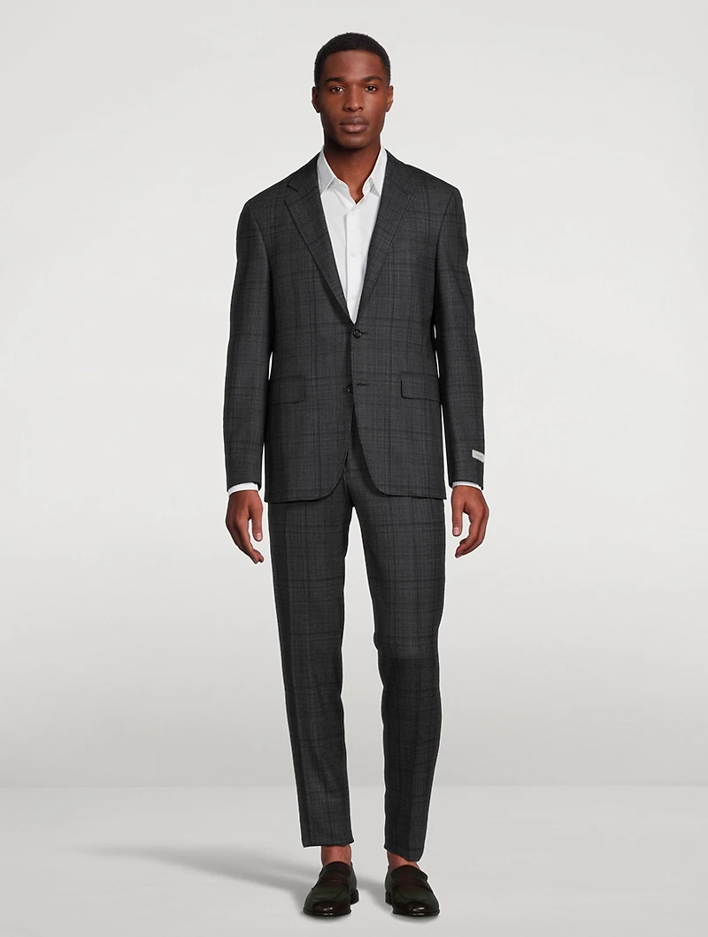 Kei Stretch Wool Two-Piece Suit