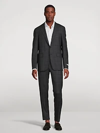 Kei Stretch Wool Two-Piece Suit