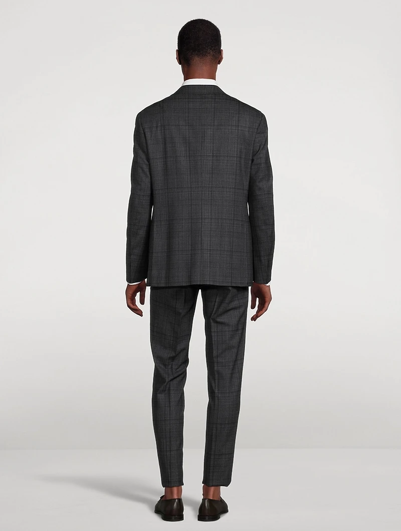 Kei Stretch Wool Two-Piece Suit