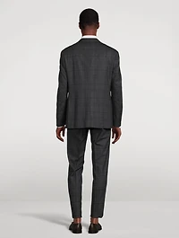 Kei Stretch Wool Two-Piece Suit