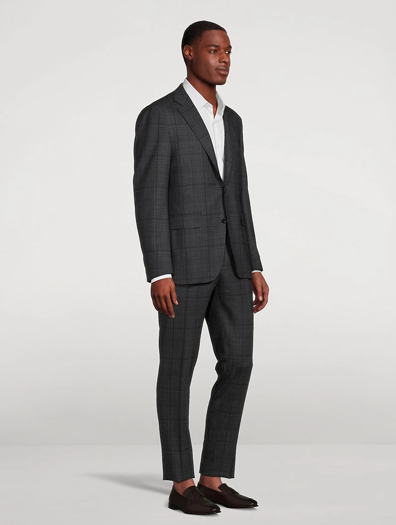 Kei Stretch Wool Two-Piece Suit