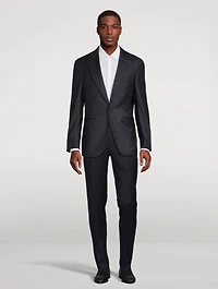 Wool Jacquard Evening Jacket