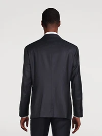 Wool Jacquard Evening Jacket
