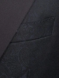 Wool Jacquard Evening Jacket