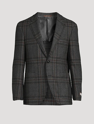 Cashmere Single-Breasted Jacket