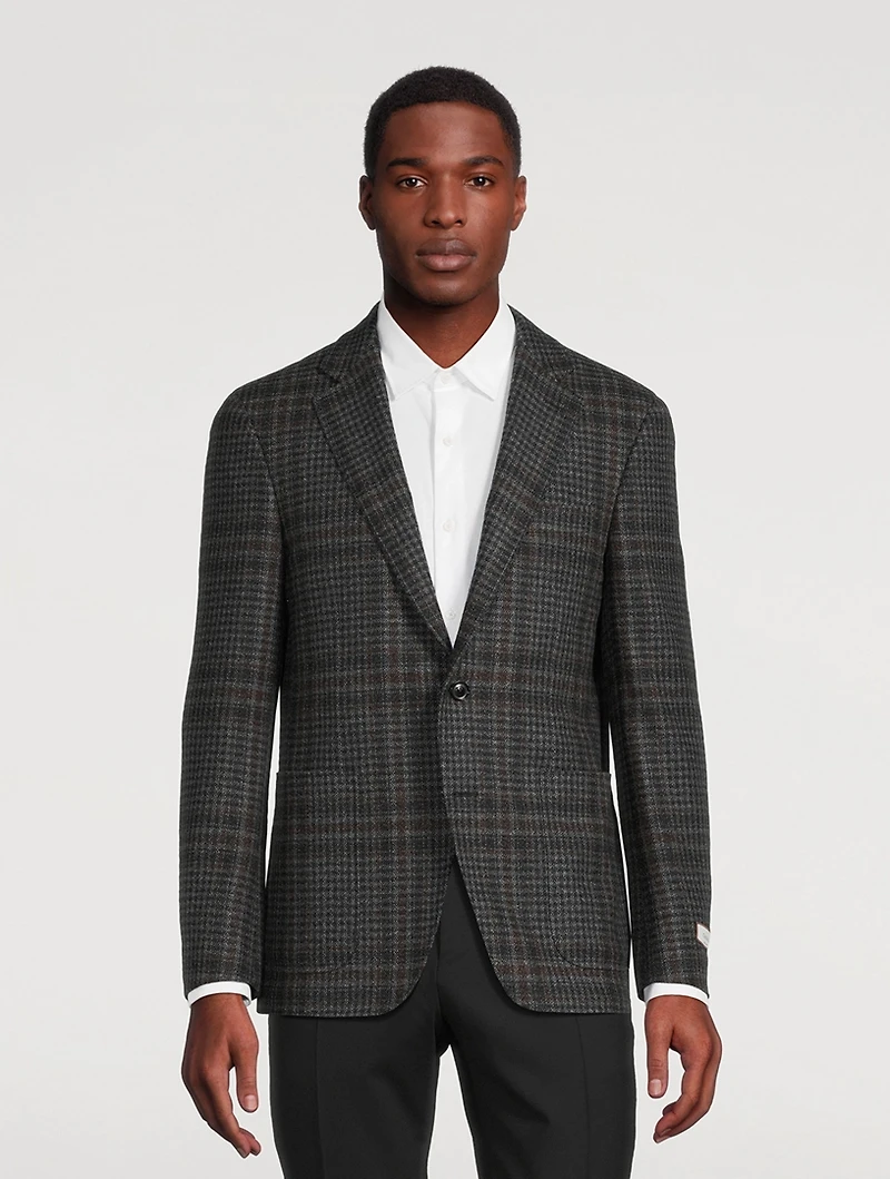 Cashmere Single-Breasted Jacket