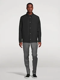 Wool Reversible Overshirt