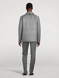 Wool Reversible Overshirt