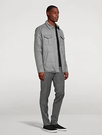 Wool Reversible Overshirt