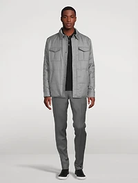 Wool Reversible Overshirt