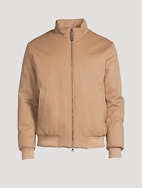Cashmere Bomber Jacket