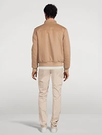 Cashmere Bomber Jacket