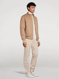 Cashmere Bomber Jacket