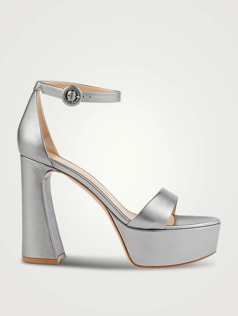 Holly Satin Platform Sandals