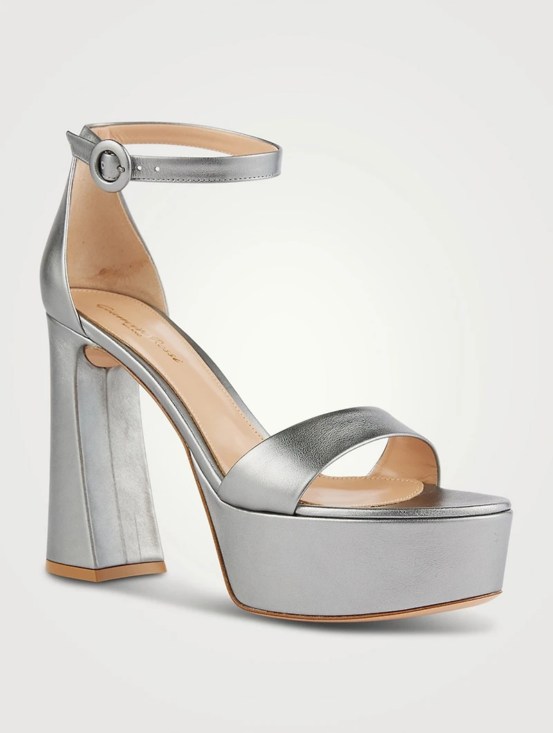 Holly Satin Platform Sandals
