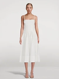 Eco Poplin Midi Dress