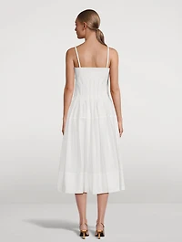 Eco Poplin Midi Dress